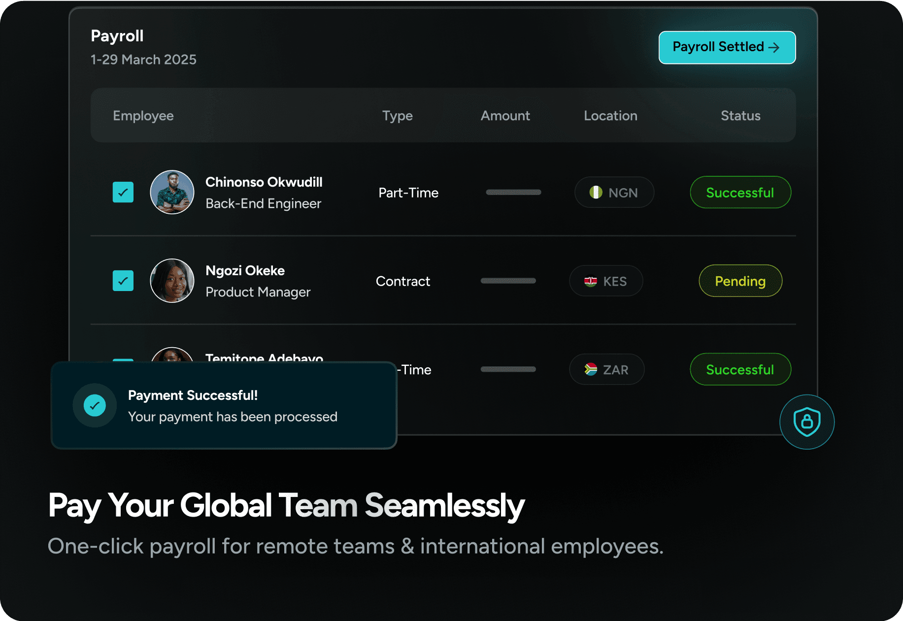 Global Payroll – Fast, Secure & Compliant Payments